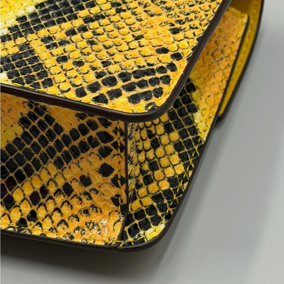 MCM Python Yellow Flap Crossbody - Picture 10 of 13